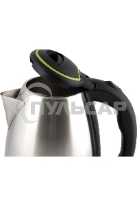 Чайник электрический Матрена MA-001 1,8 л,сталь,цвет крышки зеленый (005458)