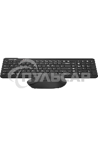 Комплект клавиатура + мышь A4Tech Fstyler FG2300 Air2 клав:черный мышь:черный USB беспроводная slim