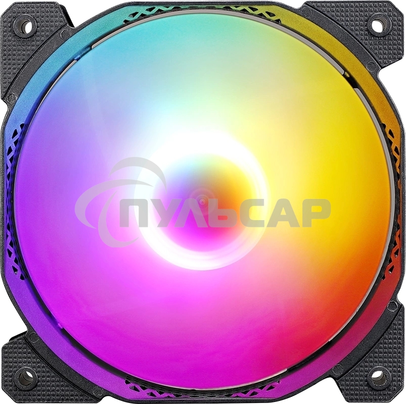 Вентилятор для корпуса Aerocool / Formula Cosmic 12BK FR RGB черный, 120 мм, 1100 об/мин, 22.3 дБ, 4 pin