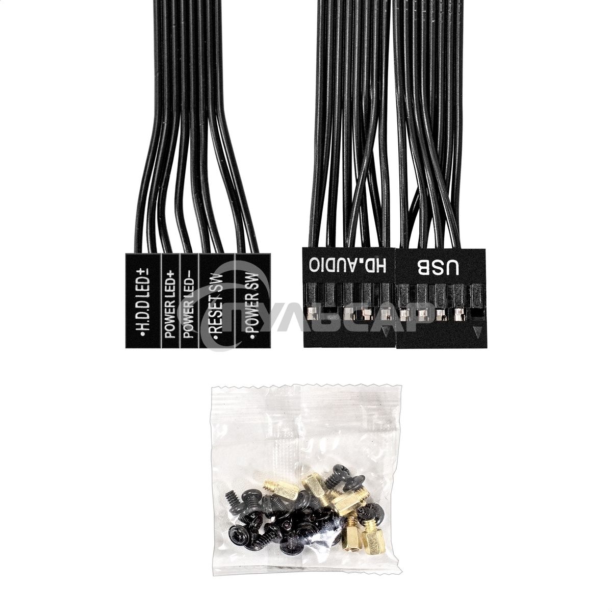 Компьютерный корпус Minitower ExeGate BAA-308-AAA400 (mATX, БП AAA400 с вент. 8см, 2*USB, HD Audio, черный)