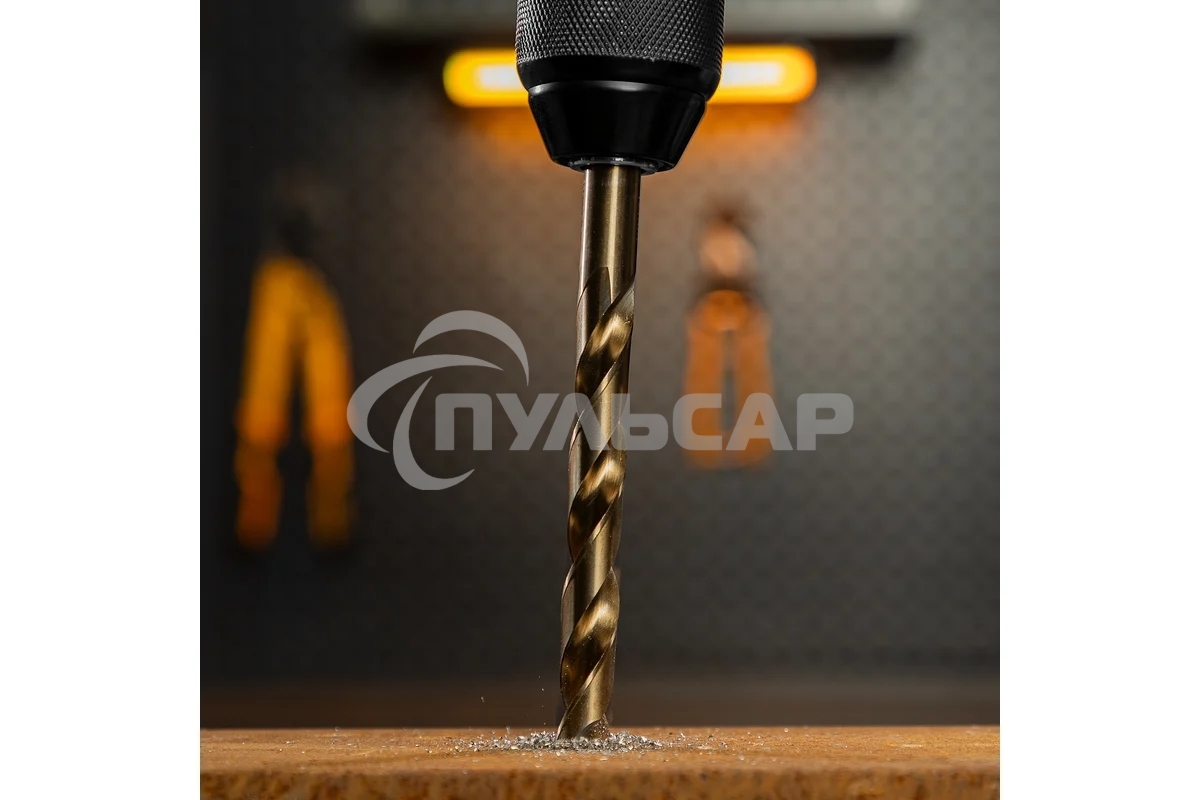 Сверло по металлу Denzel 12 мм, HSS Co-8%