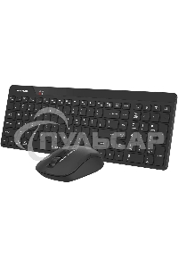 Комплект клавиатура + мышь A4Tech Fstyler FG2300 Air2 клав:черный мышь:черный USB беспроводная slim