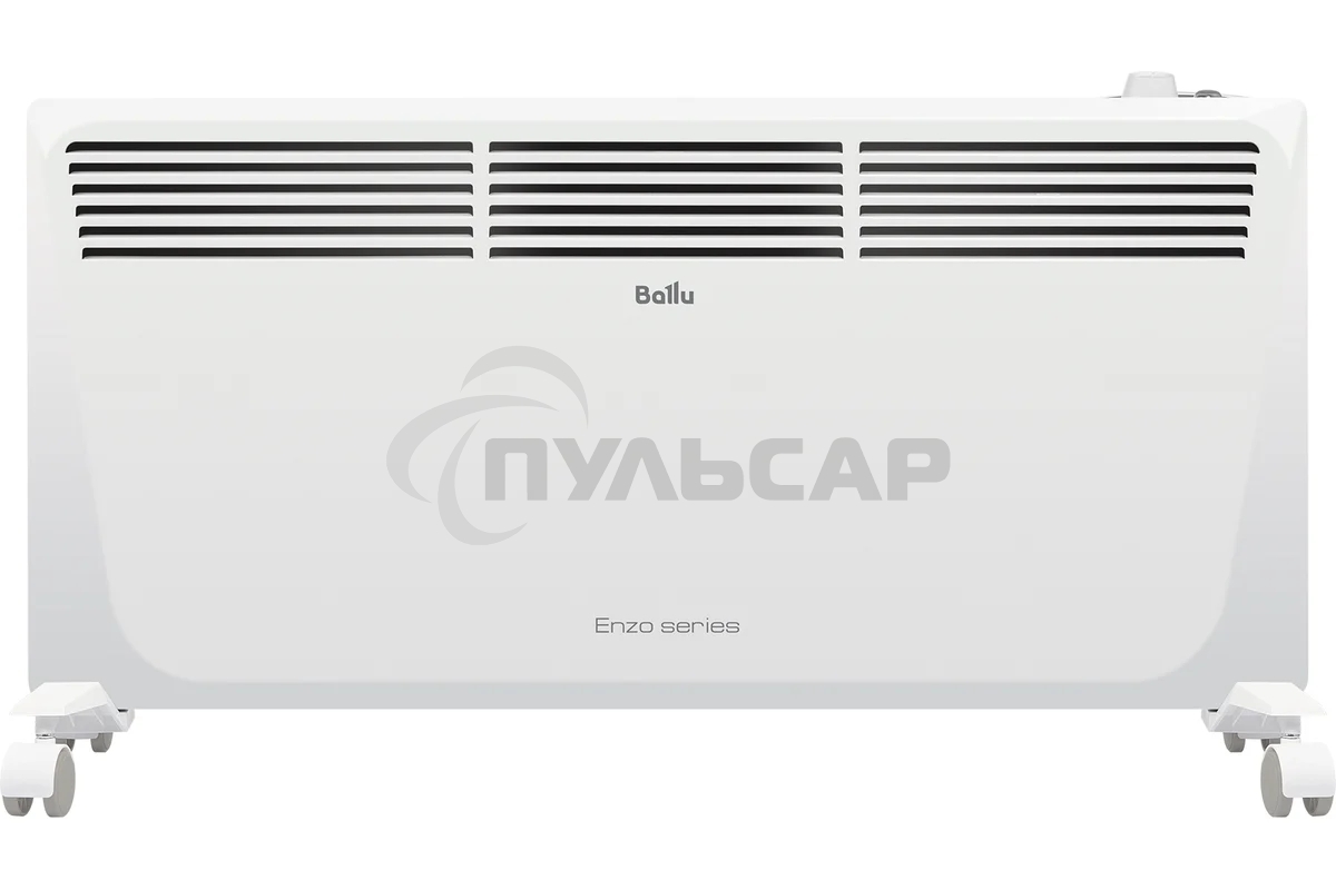 Конвектор Ballu Enzo BEC/EZER-2000 белый, 2000 Вт, 25 м2, термостат, дисплей
