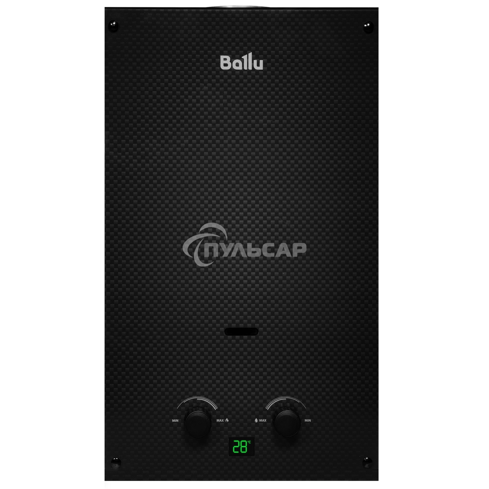 Колонка газовая Ballu GWH 10 Fiery Glass Carbon