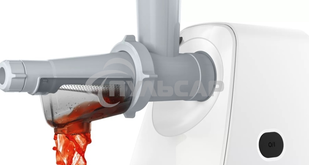 Мясорубка электрическая Bosch MFW2517W 1500 Вт, 1.7 кг/мин, белый