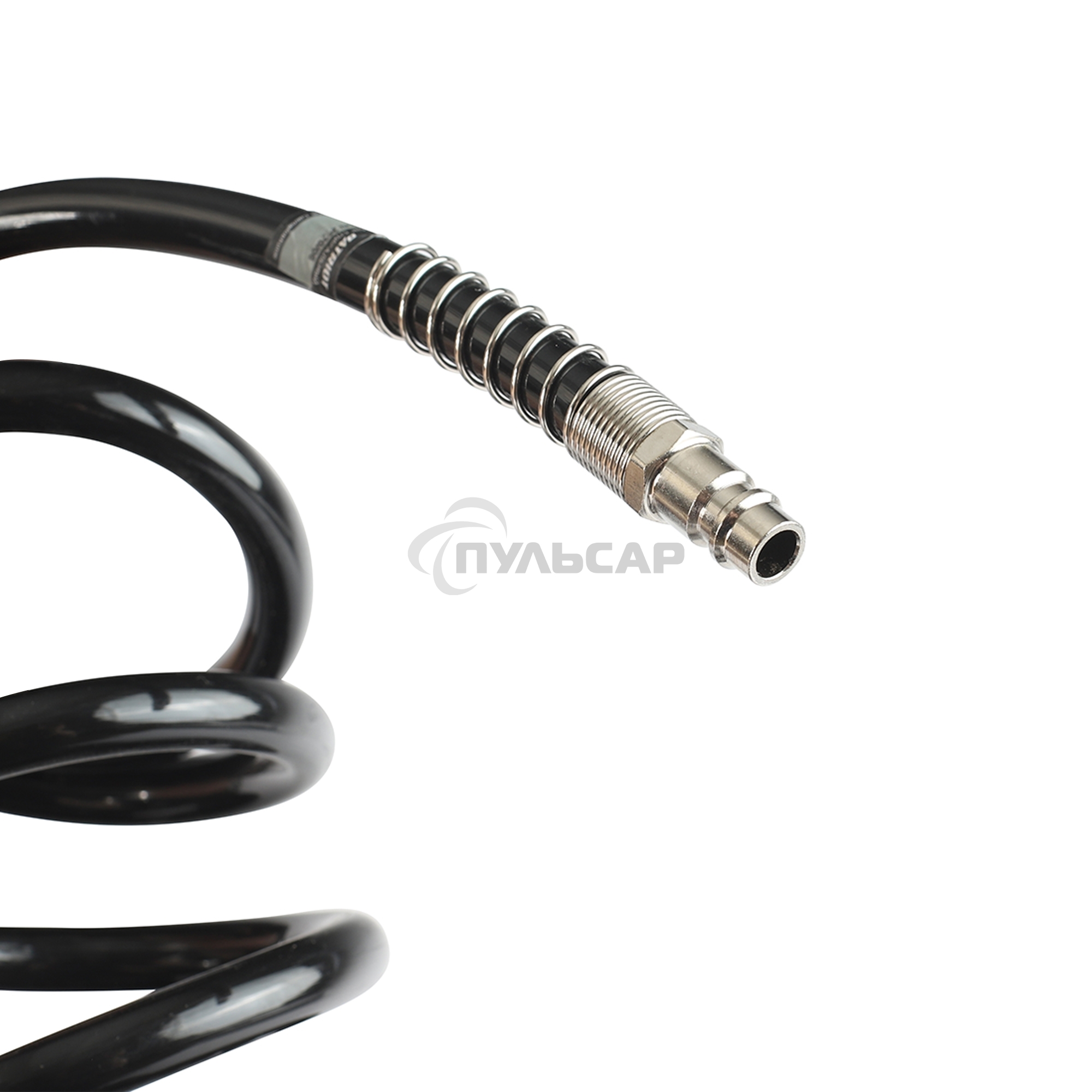 Шланг спиральный PATRIOT PU 15/8, полиуретан, длина 15 м, диаметр 8x12 мм,быстросъем.