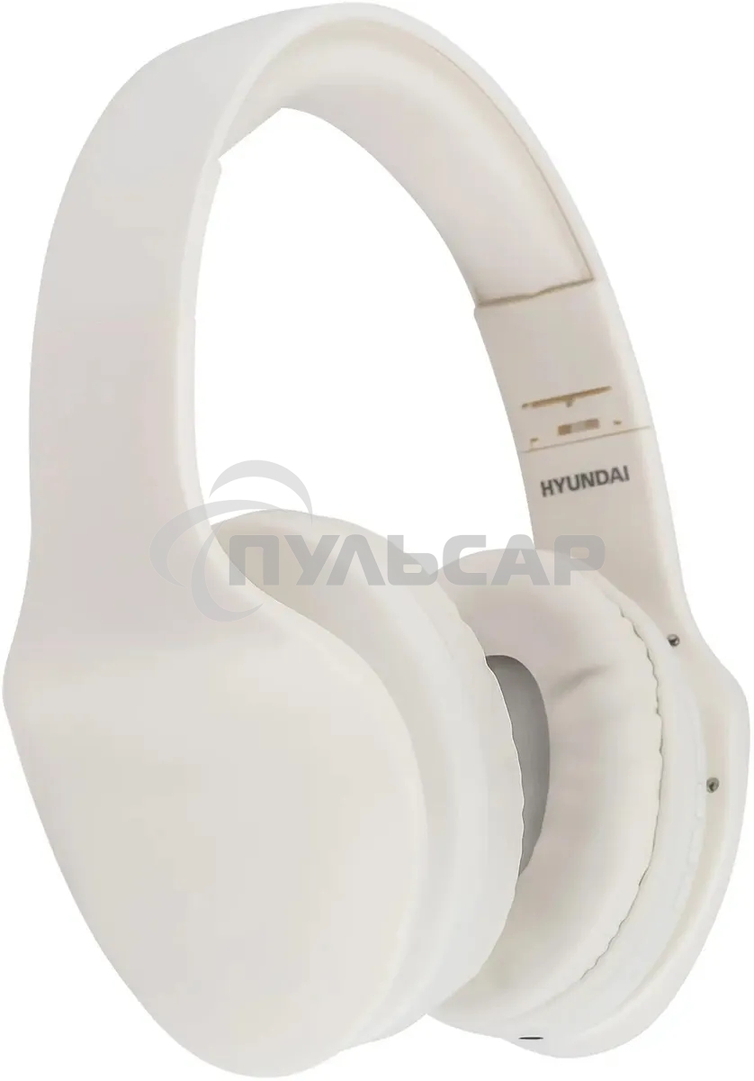 Гарнитура накладные Hyundai H-HP104 белый