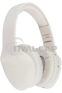 Гарнитура накладные Hyundai H-HP104 белый
