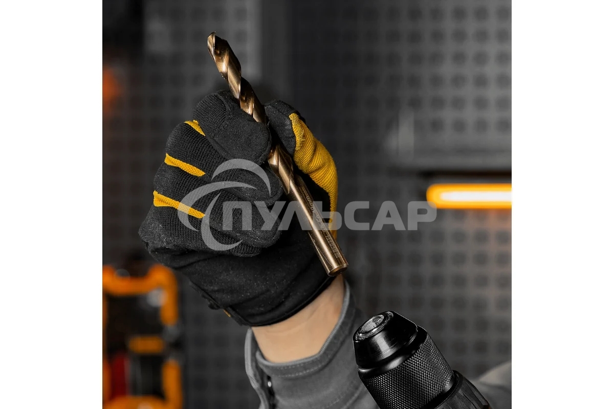 Сверло по металлу Denzel 12 мм, HSS Co-8%