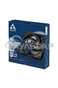 Вентилятор для корпуса Arctic P12 черный, 120 мм, 1800 об/мин, 22.5 дБ, 3 pin