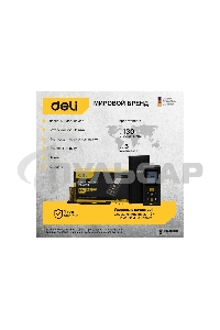 Лазерный дальномер Deli DL4169 (Диапазон измерения 0,05~60м, точность измерения: ±3мм)