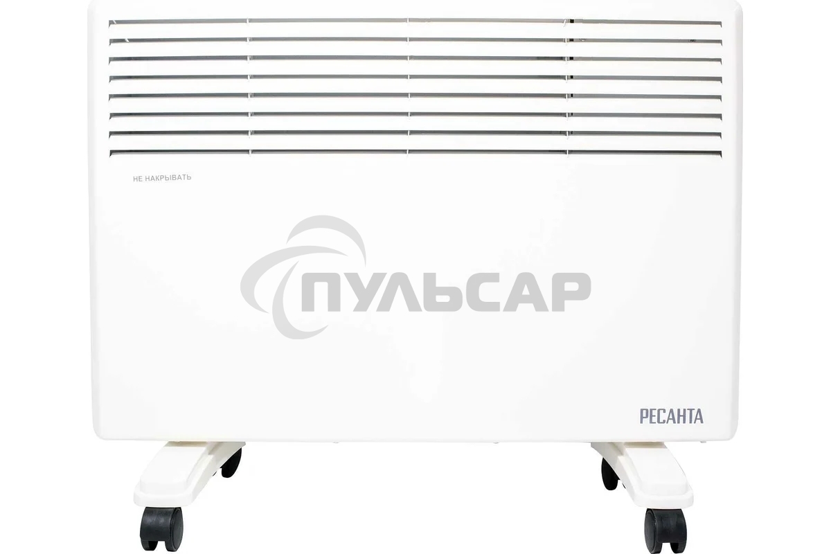 Конвектор Ресанта ОК-2000Е белый, 2000 Вт, 20 м2, термостат, дисплей