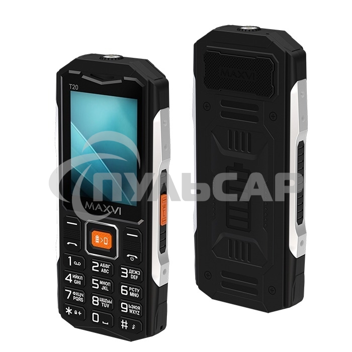 Мобильный телефон Maxvi T20 черный