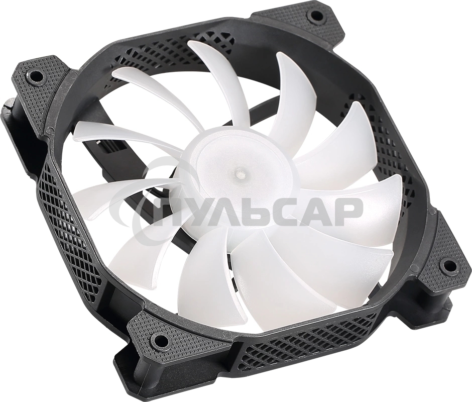 Вентилятор для корпуса Aerocool / Formula Cosmic 12BK FR RGB черный, 120 мм, 1100 об/мин, 22.3 дБ, 4 pin