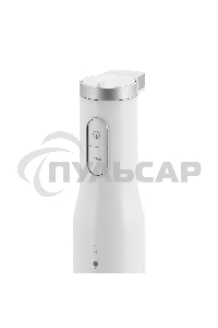 Погружной блендер KORTING KHB 0311 Polar, мощность 1200 Вт,объем чаши 500 мл, механическое/кнопочное управление, 4 насадки (блендер, измельчитель, миксер, насадка для пюре), 6 скоростей, турборежим, белый