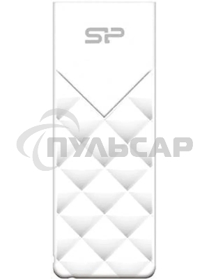Флешка USB Silicon Power 16 Gb Blaze B03 SP016 GbUF3B03V1W USB3.1 белый