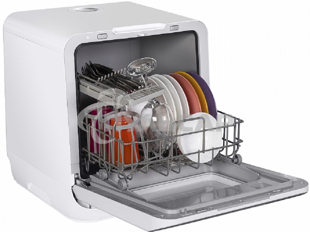 Посудомоечная машина Maunfeld MWF07IM, белый, 42 см, 3 компл., 58 дБ, класс B