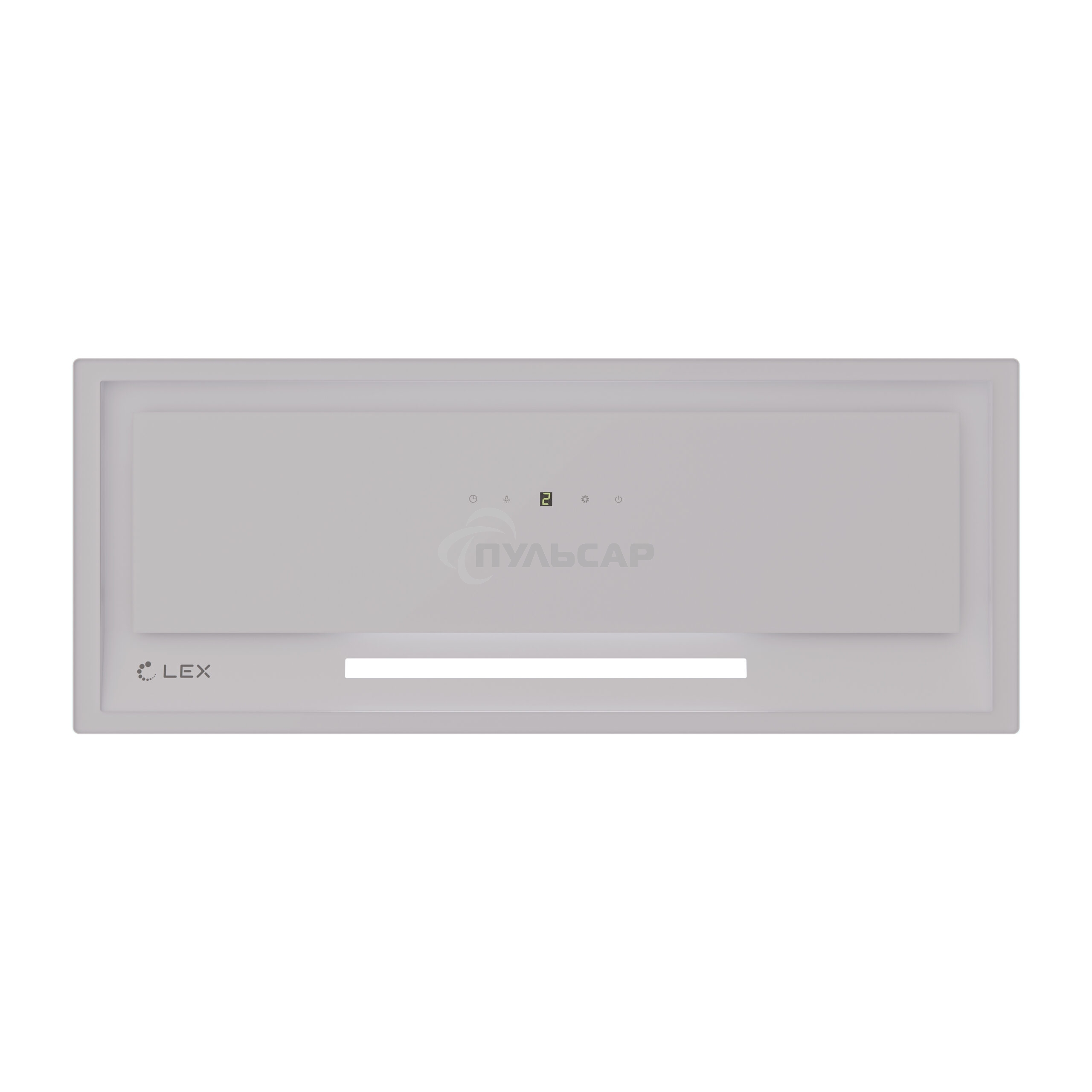 Вытяжка встраиваемая LEX Hyper 900 GS Inverter WH белый, 70 см, 850 куб. м/ч, 44 д