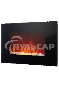 Электрокамин Electrolux EFP/W-1250ULS, черный, 2000 Вт, 25 м2, термостат, пульт д/у