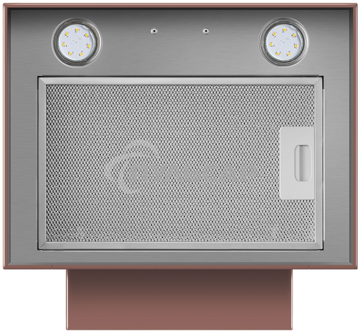 Вытяжка пристенная островная Maunfeld Bath 401 медный, 40 см, 1150 куб. м/ч, 52 дБ