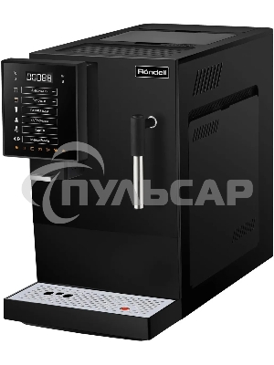 Кофемашина автоматическая Rondell-МБТ RDE-1117 черный, исп. кофе - зерновой, 1.1 л, 1351 Вт, 20 бар