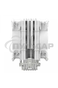 Кулер для процессора Alseye H120D белый, 120 мм, алюминий/медь, 2000 об/мин, 35.5 дБ, 4 pin, 200 Вт, 154 мм