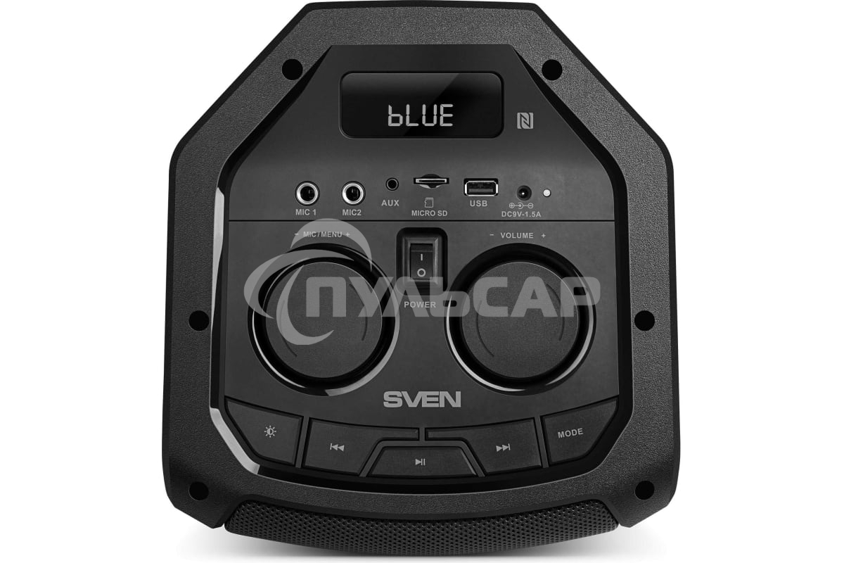 Портативная акустика Sven АС PS-710 черный 100 Вт Bluetooth