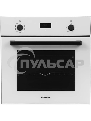 Духовой шкаф электрический Hyundai 6009.25 WG белый стекло