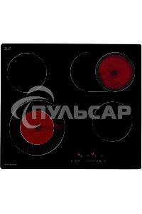 Электрическая варочная панель Zigmund & Shtain CN 43.6 B Hi-Light, независимая, черный