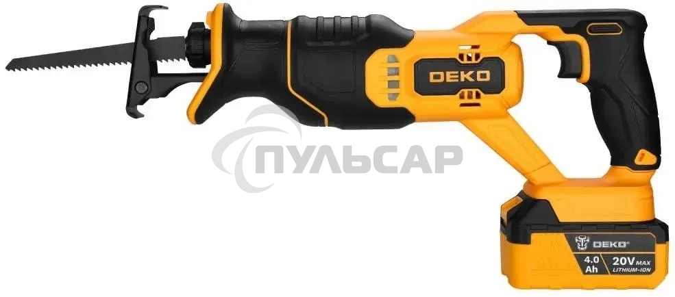 Сабельная пила Deko DKRS20 20Вт аккум. 2800ход/мин (085-1126)