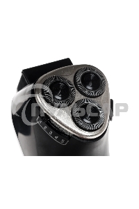 Электробритва Бердск 9 черный/стальной