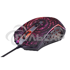 Мышь проводная Qumo Valhalla M35 черный, 3200 dpi, USB, кнопки - 6