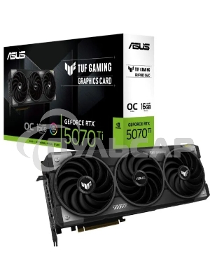 Видеокарта ASUS TUF-RTX 5070TI-O16G-GAMING RTX 5070TI,HDMI*2,DP*3,16G,D7