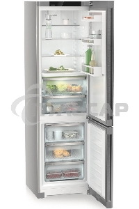 Холодильник Liebherr CBNsdc 573i-22 серебристый двухкамерный 266/94л морозилка снизу, No Frost