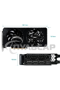 Видеокарта Palit RTX 5060 DUAL OC NV RTX 5060 8Gb 128bit GDDR7 2280/28000/HDMIx1/DPx3/HDCP R NE75060S19P1-Gb2063D PCI-E 5.0