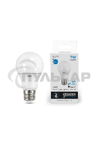 Лампа светодиодная Gauss Elementary A60 7Вт E27 560лм 6500К