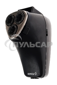 Электробритва Бердск 9 черный/стальной