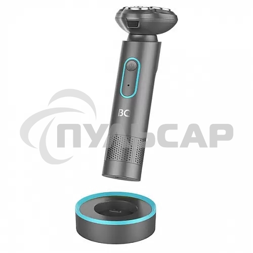 Электробритва BQ SV1002 Tiffany-Gray. Мощность 5 Вт / Время зарядки 90 минут / Время беспроводной работы 60 минут / Влагозащита IPX6 / Мытье под водой / Портативная база для зарядки