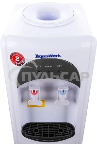 Кулер Aqua Work 17-LDR напольный электронный белый/черный