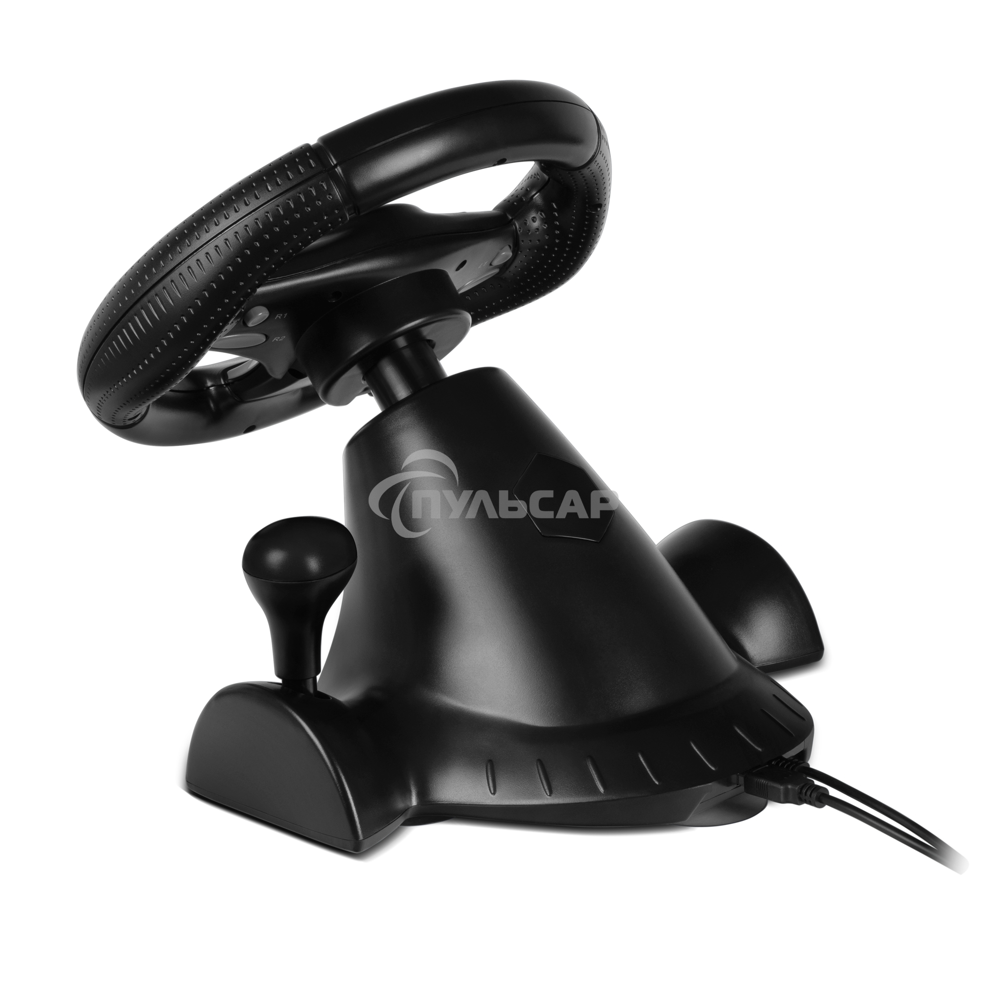 Руль Sven GC-W150 16кноп. (с педалями) черный