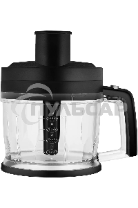 Блендер погружной Rondell RDE-1307 1200Вт черный/серебристый