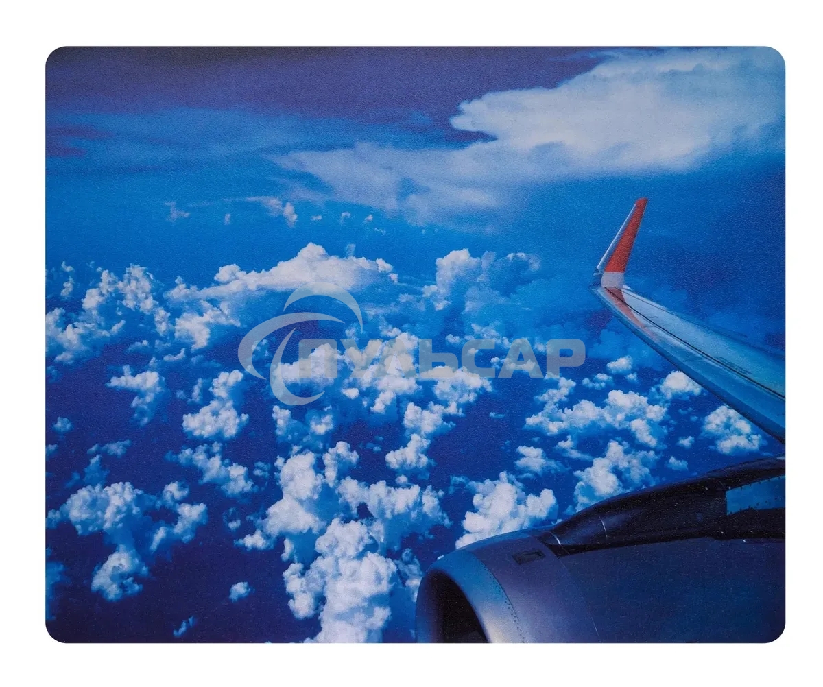 Коврик для мыши Buro BU-R51748 рисунок/самолет