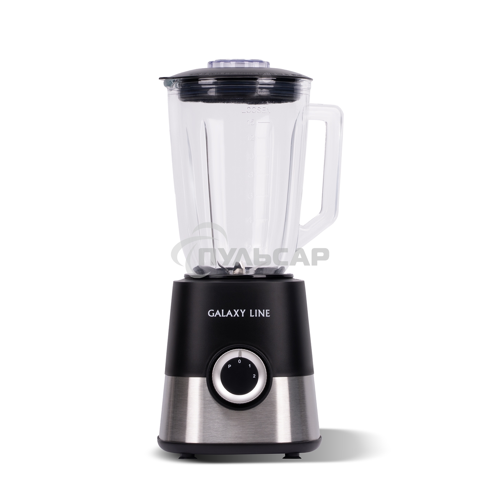 Блендер стационарный Galaxy GL 2170 серебристый/черный