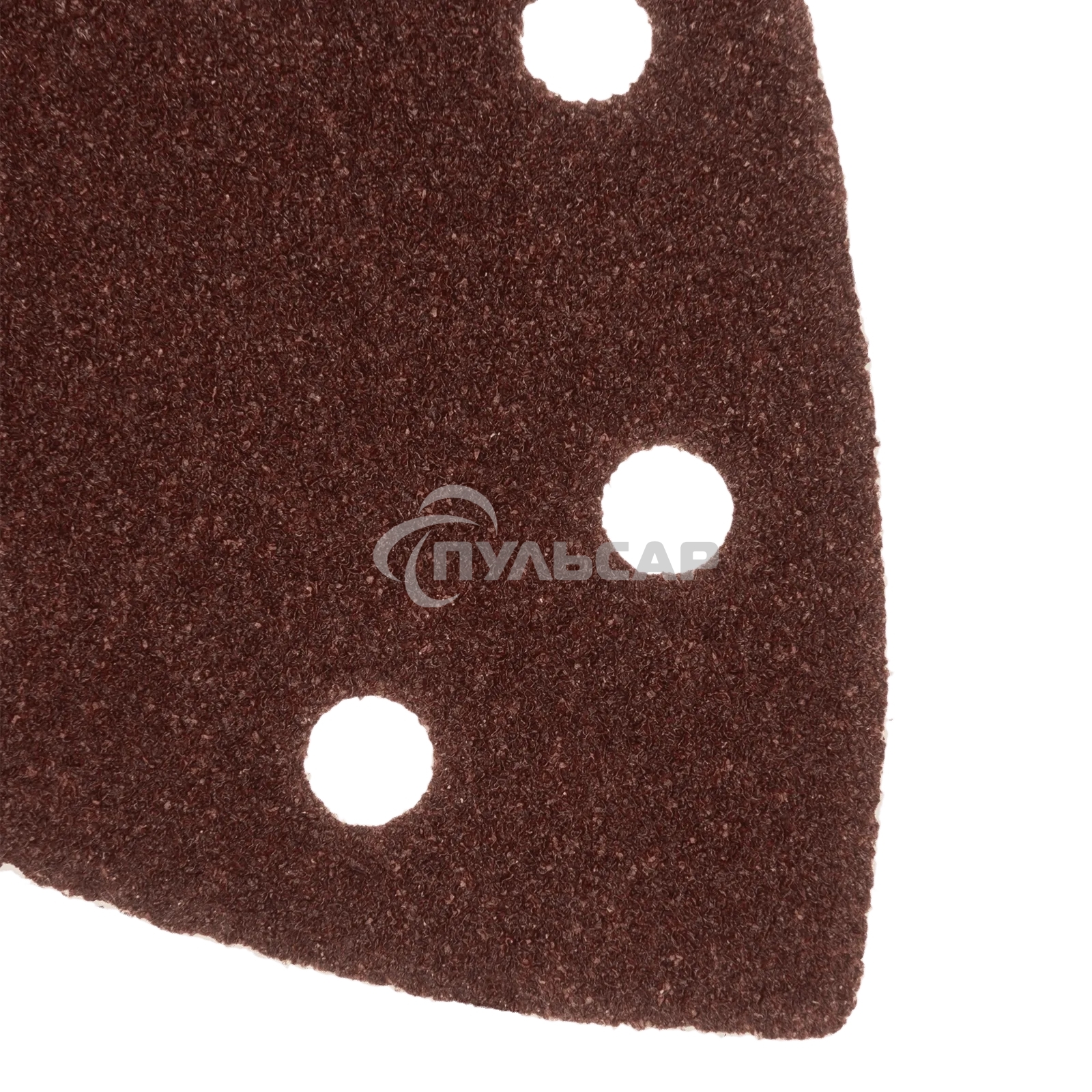 Треугольник абразивный Denzel на ворc. подложке под 