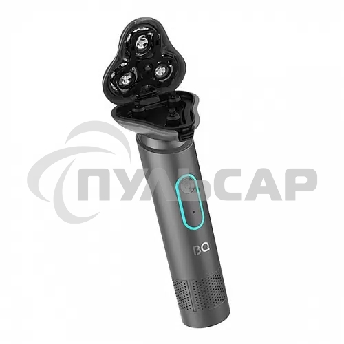 Электробритва BQ SV1002 Tiffany-Gray. Мощность 5 Вт / Время зарядки 90 минут / Время беспроводной работы 60 минут / Влагозащита IPX6 / Мытье под водой / Портативная база для зарядки