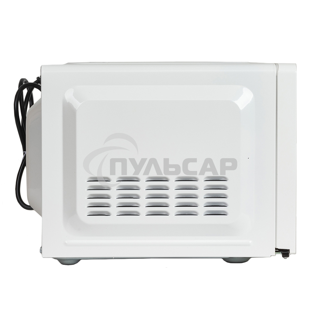 Микроволновая печь JVC JK-MW120M белый, 20 л, 700 Вт, переключатели - поворотный механизм