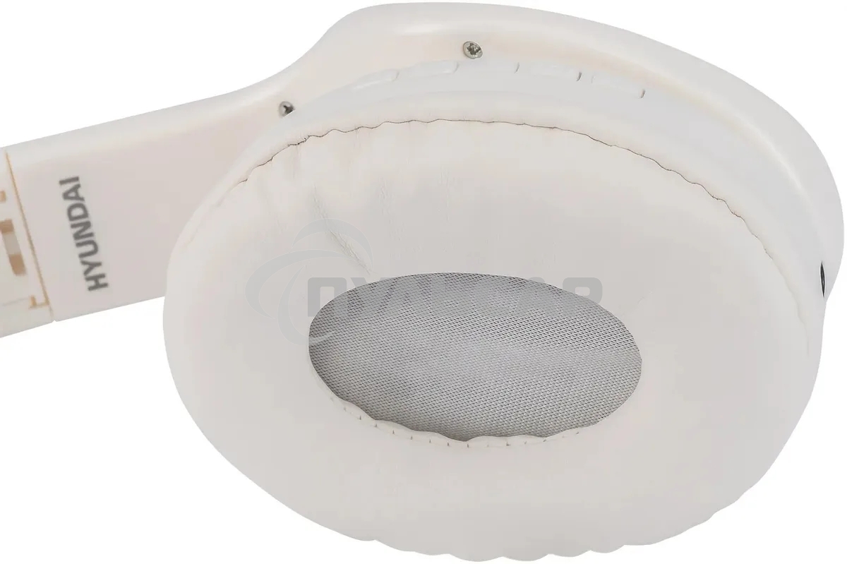 Гарнитура накладные Hyundai H-HP104 белый