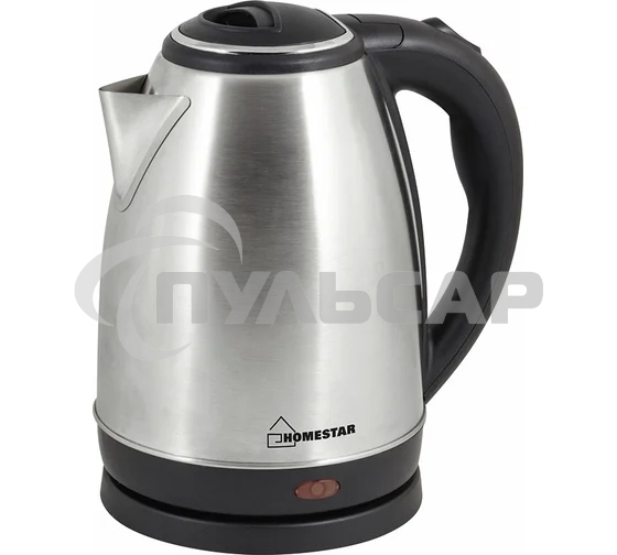 Чайник электрический HOMESTAR HS-1010 1.8л, стальной,1500Вт (003013)