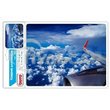 Коврик для мыши Buro BU-R51748 рисунок/самолет