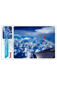 Коврик для мыши Buro BU-R51748 рисунок/самолет